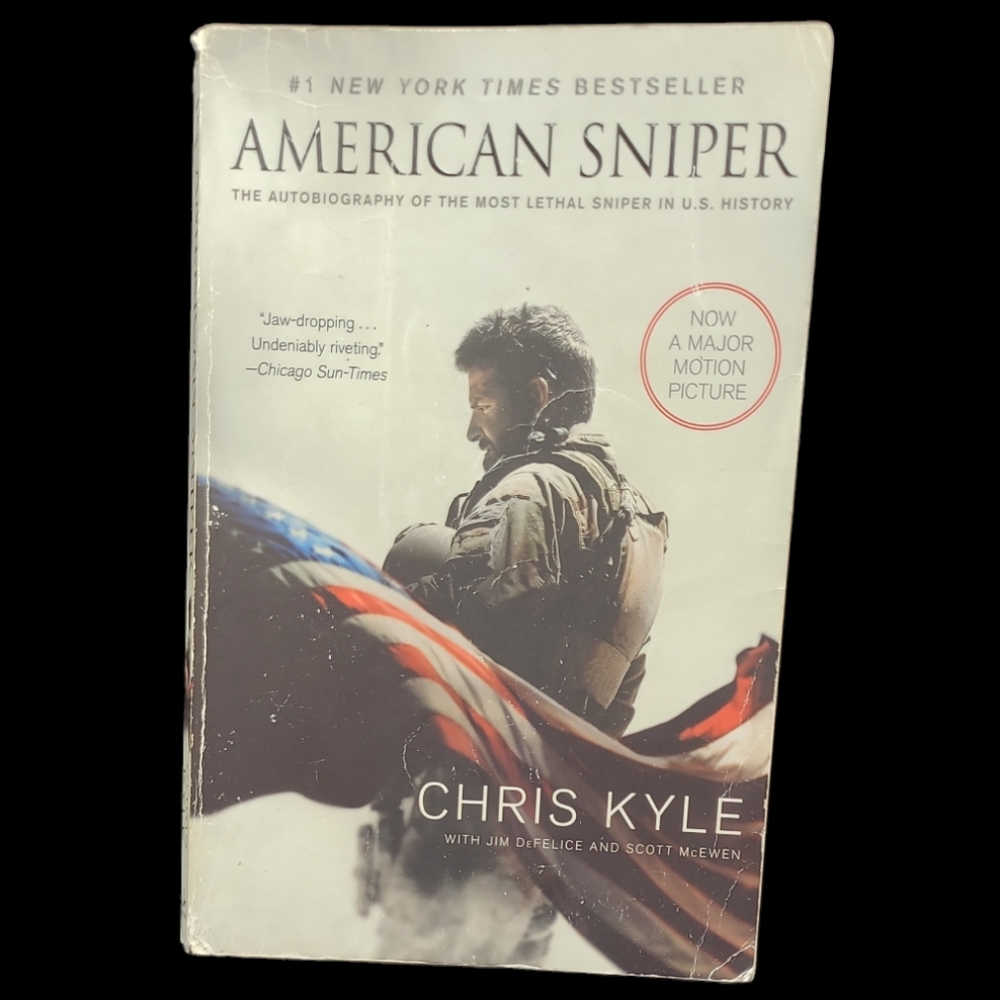 2013 "AMERICAN SNIPER" CHRIS KYLE #1 NEW YORK TIMES BESTSELLER